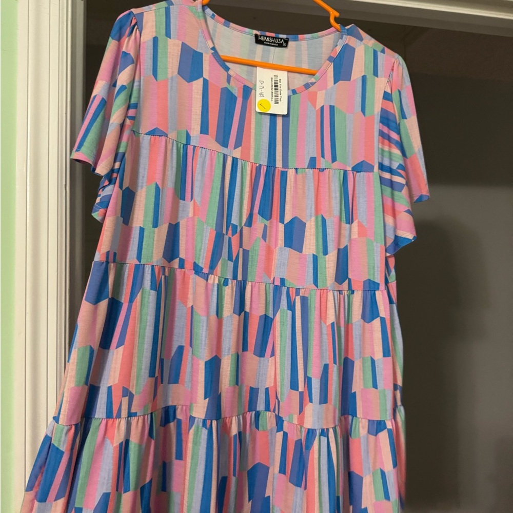 Colorful Geometric Pattern shirt
